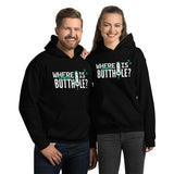 Where is your buthole Unisex Hoodie-Unisex Hoodie | Gildan 18500-I love Veterinary