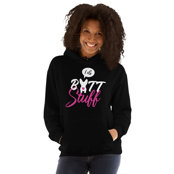 I do butt stuff Unisex Hoodie-Unisex Hoodie | Gildan 18500-I love Veterinary