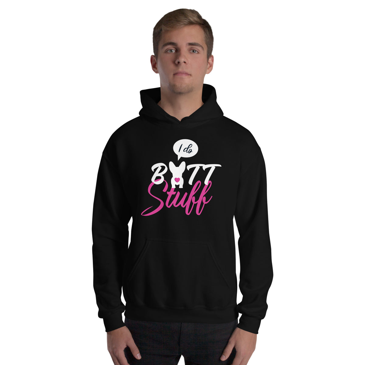 I do butt stuff Unisex Hoodie-Unisex Hoodie | Gildan 18500-I love Veterinary