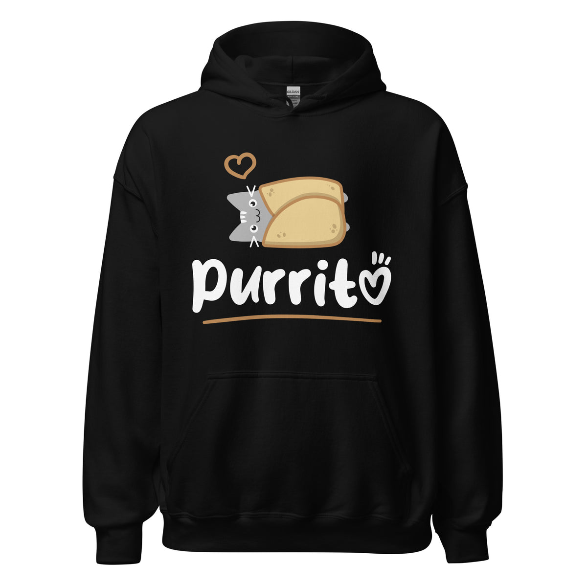 Purritto Unisex Hoodie-Unisex Hoodie | Gildan 18500-I love Veterinary