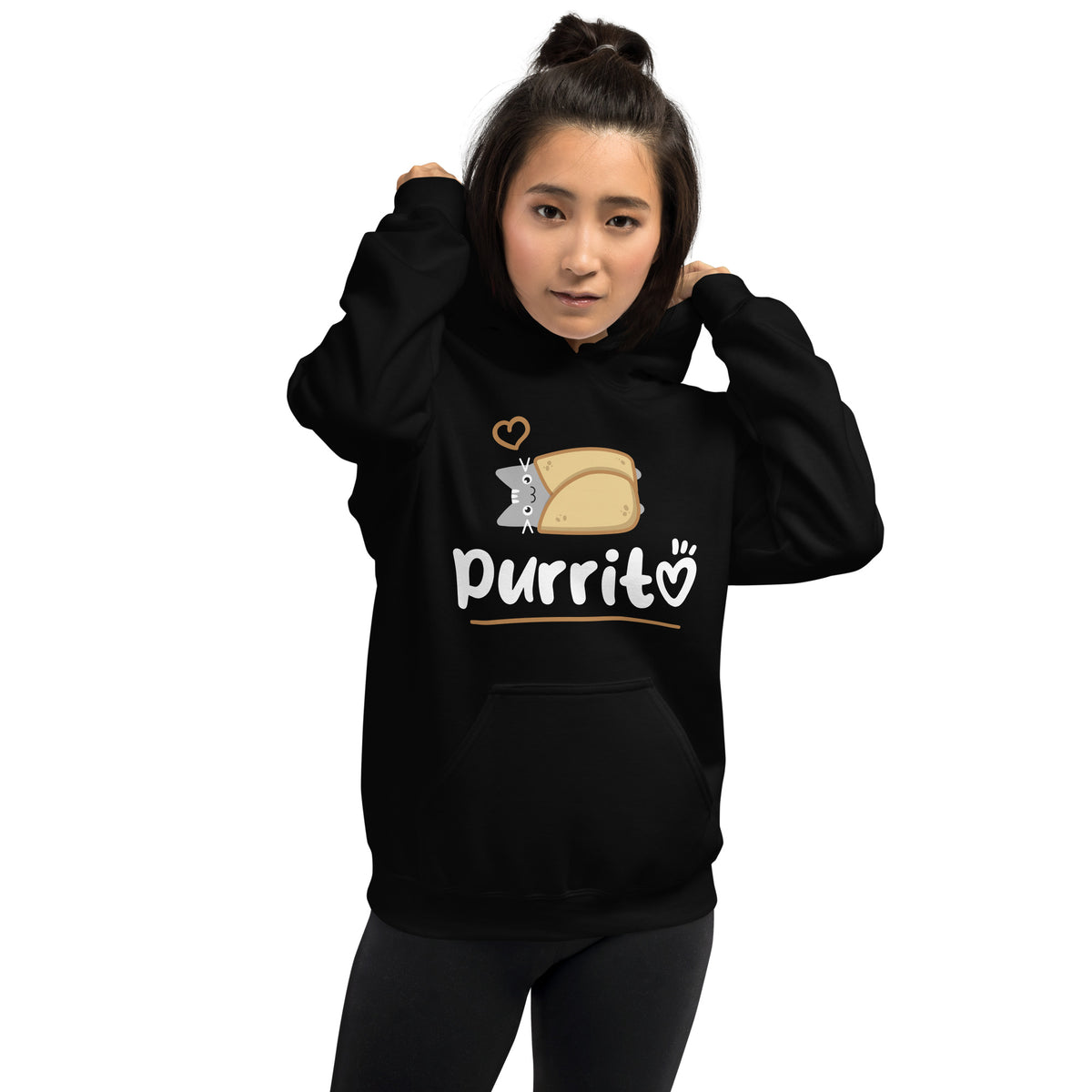 Purritto Unisex Hoodie-Unisex Hoodie | Gildan 18500-I love Veterinary