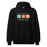 The woman, the wonder, the legend - the Vet Tech Unisex Hoodie-I love Veterinary