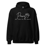 Paws and enjoy the little things Unisex Hoodie-I love Veterinary