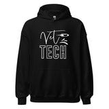 Vet Tech Needle Unisex Hoodie-I love Veterinary