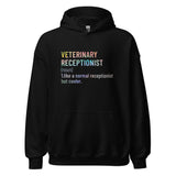Veterinary receptionist definition Unisex Hoodie-I love Veterinary
