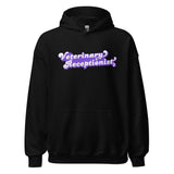 Veterinary Receptionist Unisex Hoodie-I love Veterinary