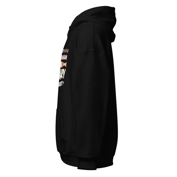 Exhausted veterinary receptionist Unisex Hoodie-I love Veterinary