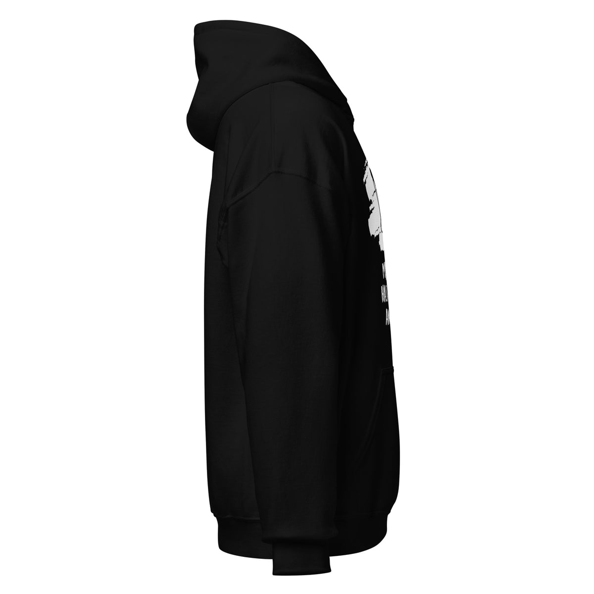 My shadow has four legs and a tail Unisex Hoodie-I love Veterinary