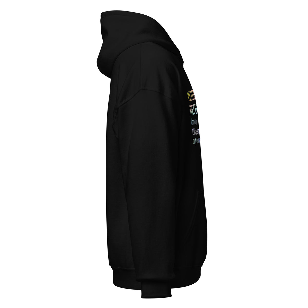 Veterinary receptionist definition Unisex Hoodie-I love Veterinary