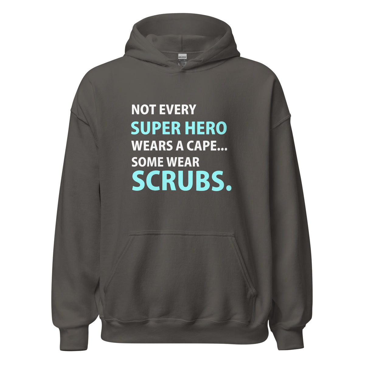 Not every super hero wears a cape Unisex Hoodie-Unisex Hoodie | Gildan 18500-I love Veterinary