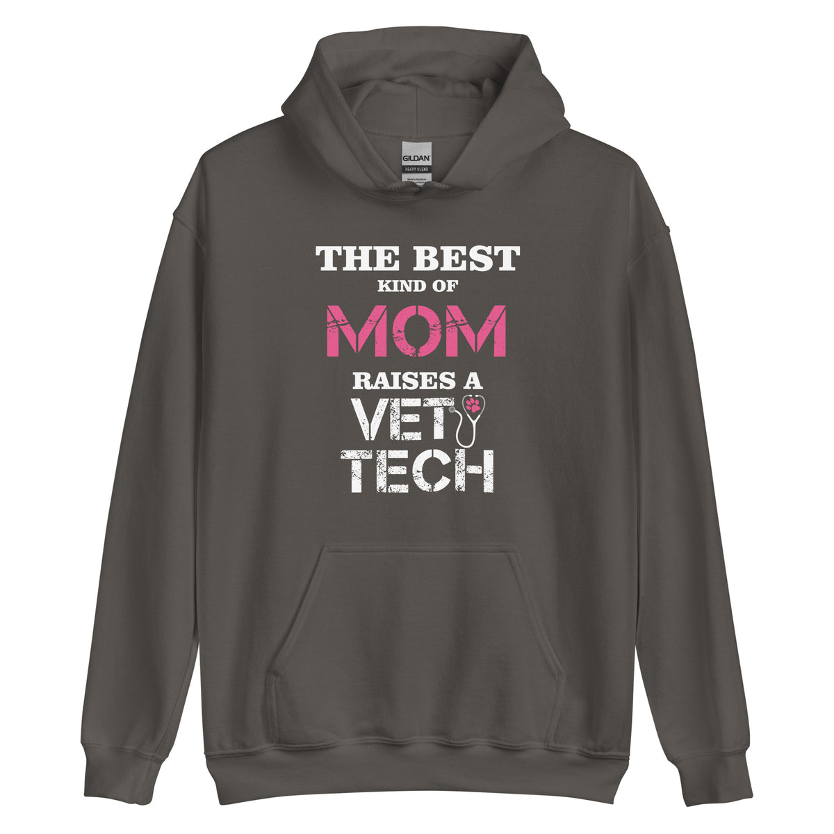 The best kind of Mom raises a Vet Tech Unisex Hoodie-I love Veterinary