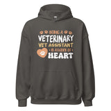 Vet Assistant work of heart - Unisex Hoodie-I love Veterinary