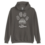 Vet Assistant Pawprint Unisex Hoodie-I love Veterinary