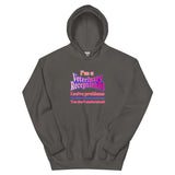 I'm a vet receptionist, I solve problems 2 Unisex Hoodie-I love Veterinary