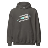 I can't fix crazy but I can sedate it Unisex Hoodie-I love Veterinary