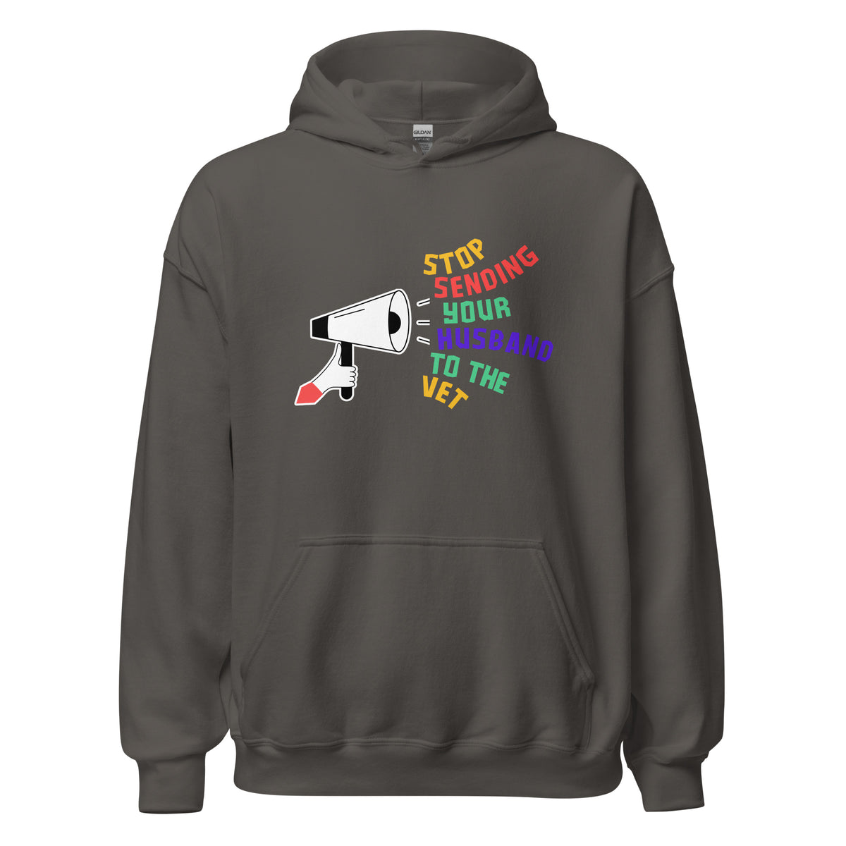 Stop sending your husband to the vet Unisex Hoodie-I love Veterinary