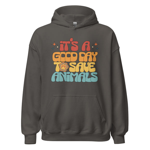 It's a good day to save animals Unisex Hoodie-I love Veterinary
