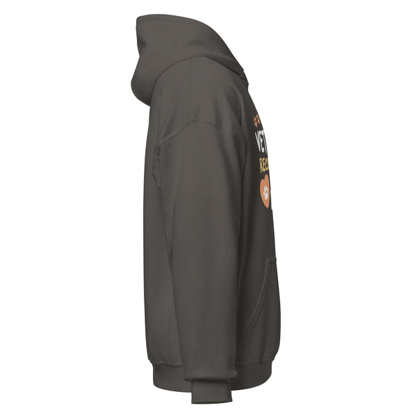 Veterinary receptionist work of heart Unisex Hoodie-I love Veterinary