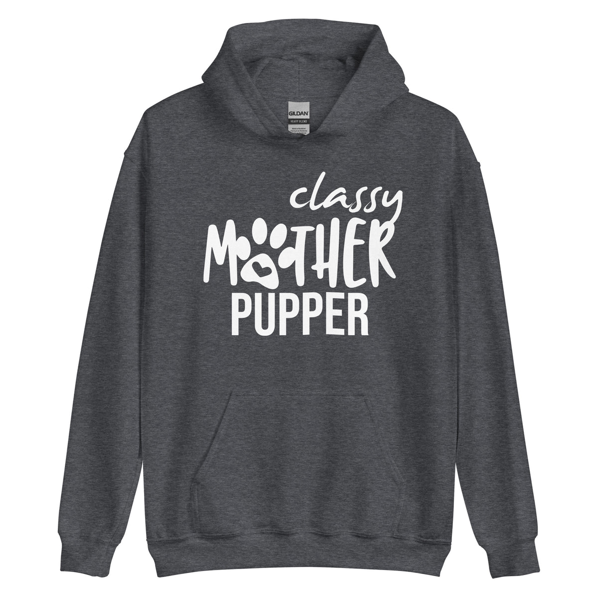 Classy mother pupper Unisex Hoodie-Unisex Hoodie | Gildan 18500-I love Veterinary