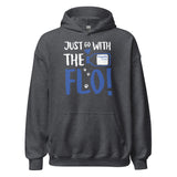 Just go with the Flo! Unisex Hoodie-Unisex Hoodie | Gildan 18500-I love Veterinary