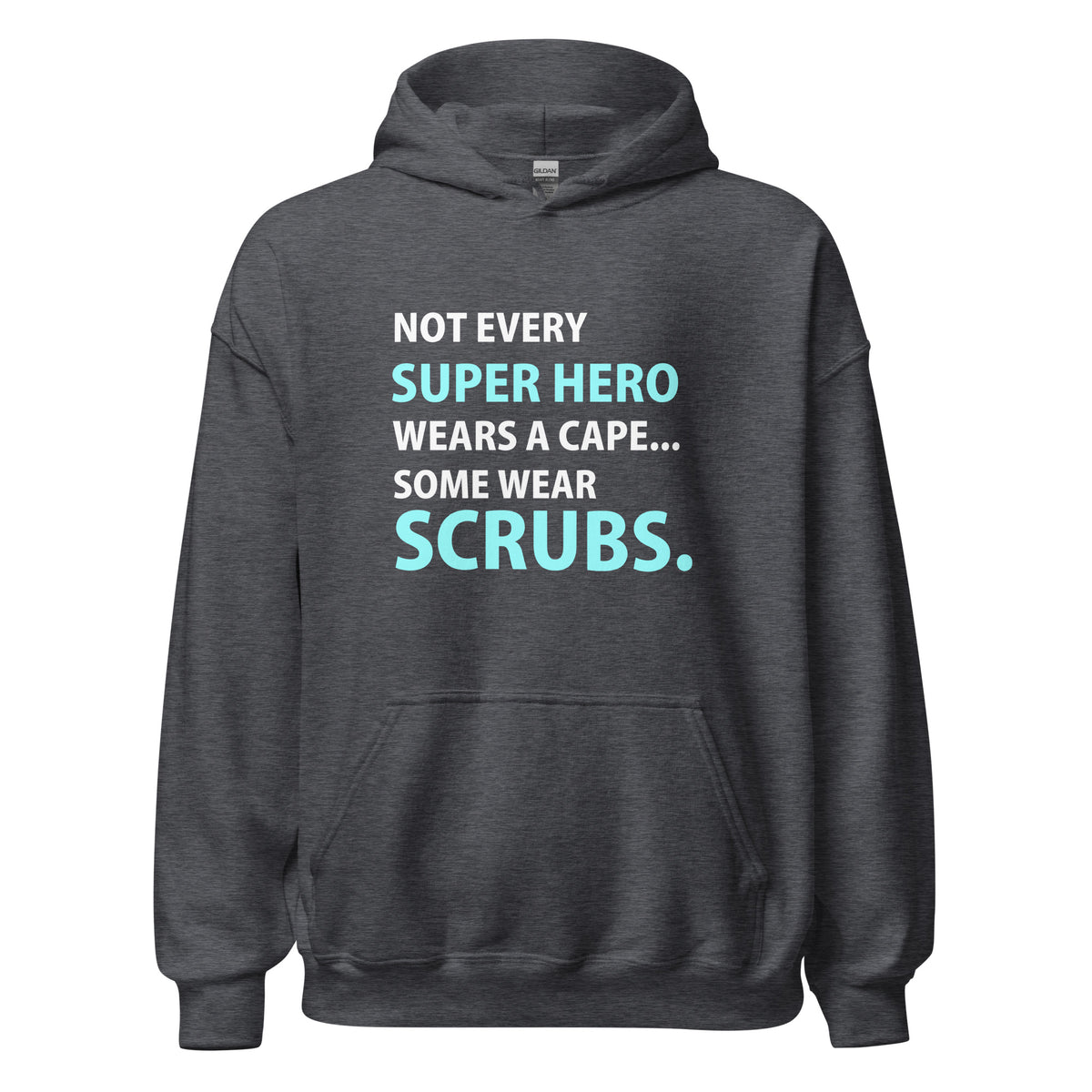 Not every super hero wears a cape Unisex Hoodie-Unisex Hoodie | Gildan 18500-I love Veterinary