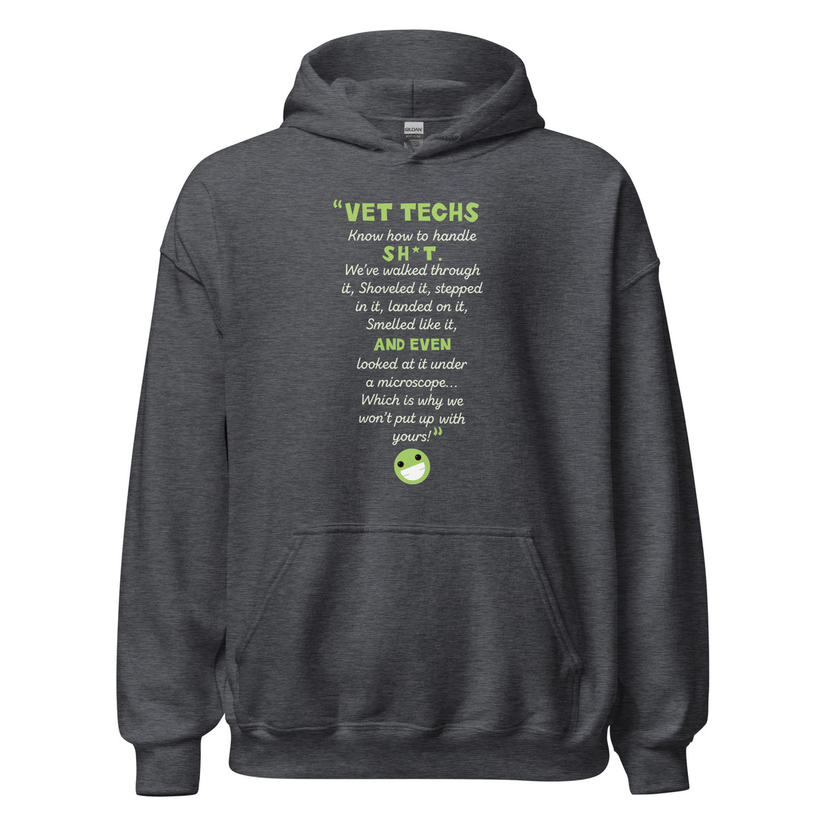 Know how to handle it Unisex Hoodie-I love Veterinary