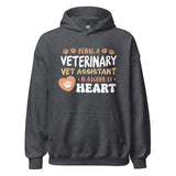 Vet Assistant work of heart - Unisex Hoodie-I love Veterinary