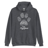 Vet Assistant Pawprint Unisex Hoodie-I love Veterinary
