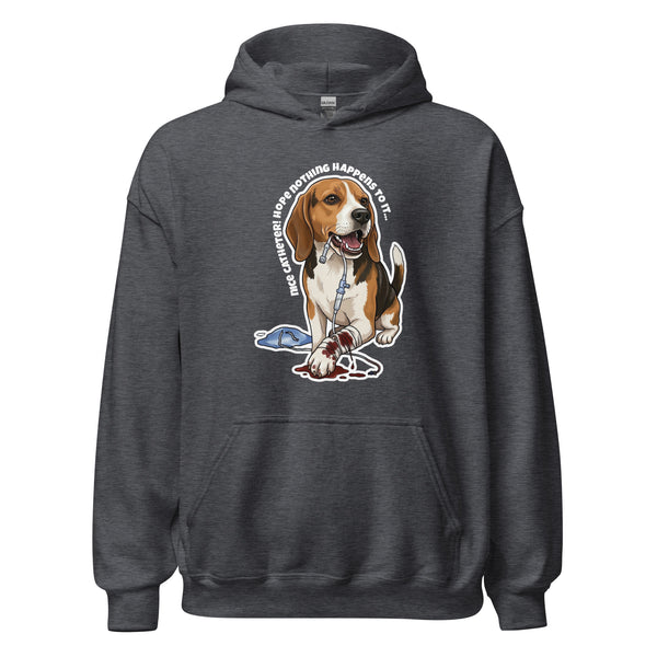 Nice catheter! Unisex Hoodie-I love Veterinary