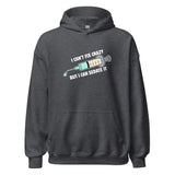 I can't fix crazy but I can sedate it Unisex Hoodie-I love Veterinary