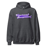 Veterinary Receptionist Unisex Hoodie-I love Veterinary