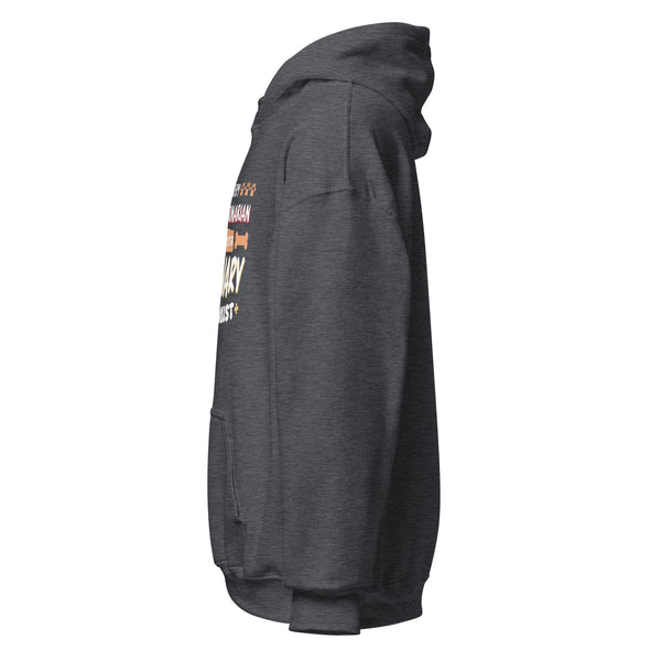 Exhausted veterinary receptionist Unisex Hoodie-I love Veterinary