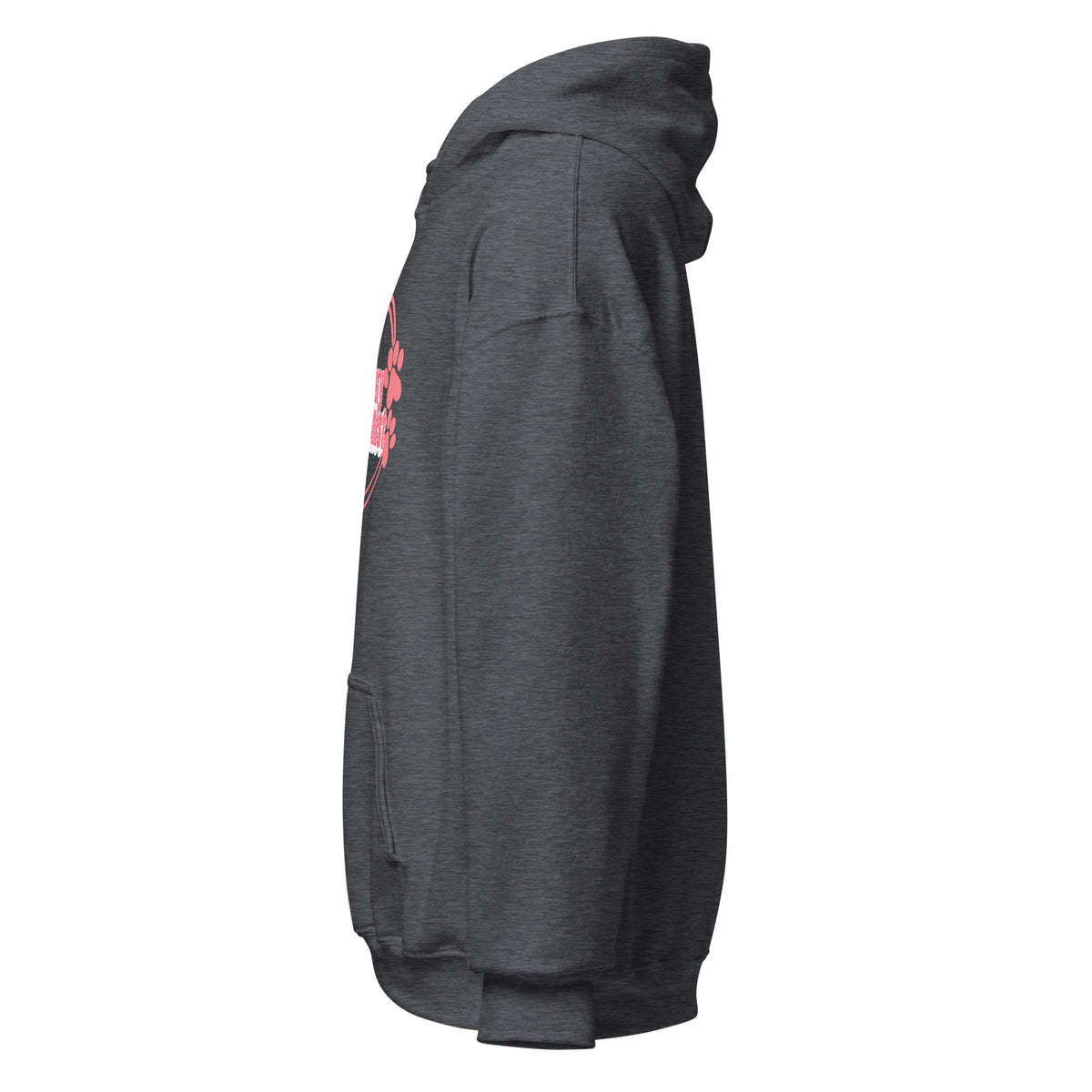 Vet Receptionist circle two paws Unisex Hoodie-I love Veterinary