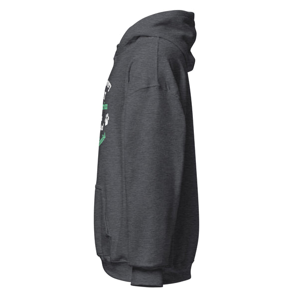 Behind every great veterinarian is an exhausted vet receptionist Unisex Hoodie-I love Veterinary