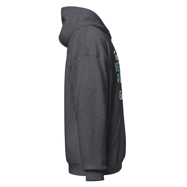 Vet Nurse Inked and Educated Unisex Hoodie-I love Veterinary