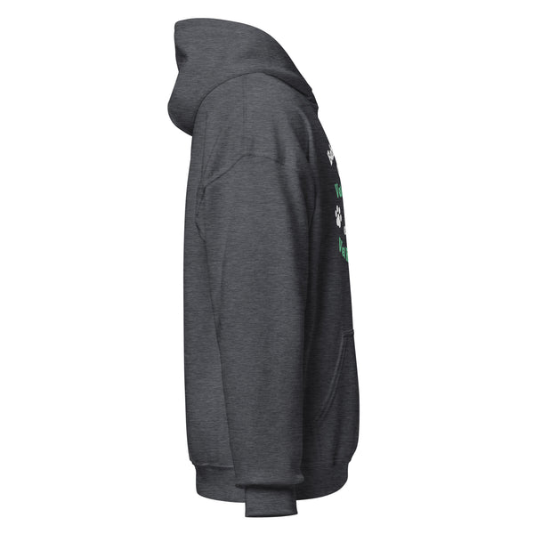 Behind every great veterinarian is an exhausted vet receptionist Unisex Hoodie-I love Veterinary