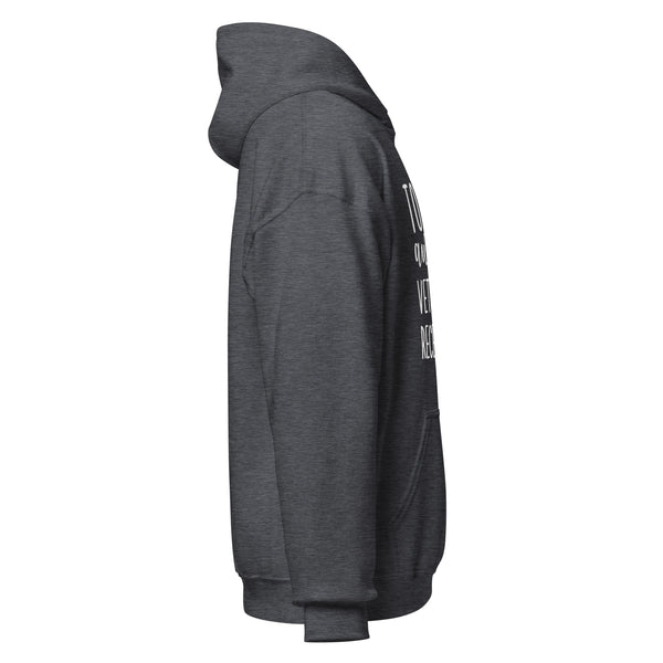 Totally awesome veterinary receptionist Unisex Hoodie-I love Veterinary