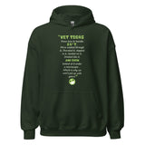 Know how to handle it Unisex Hoodie-I love Veterinary