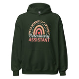Veterinary Assistant Heart Unisex Hoodie-I love Veterinary