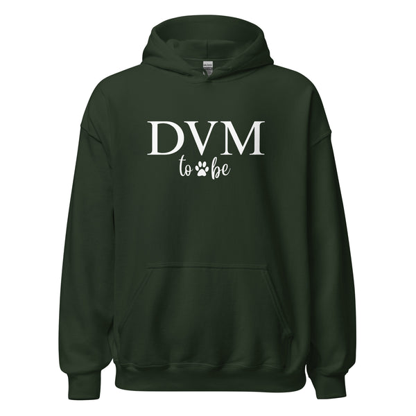 DVM to be Unisex Hoodie-I love Veterinary