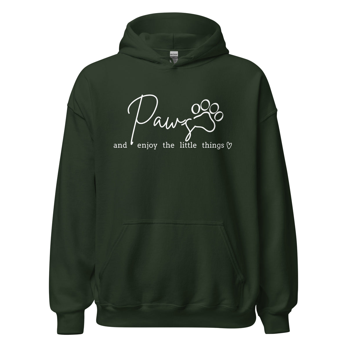 Paws and enjoy the little things Unisex Hoodie-I love Veterinary