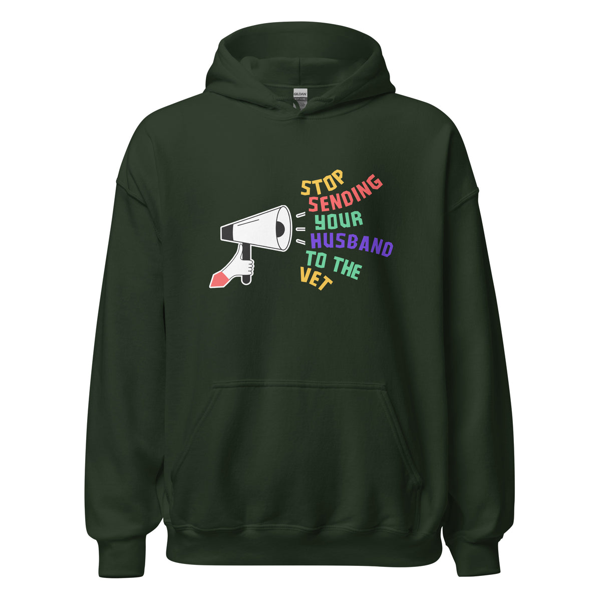 Stop sending your husband to the vet Unisex Hoodie-I love Veterinary