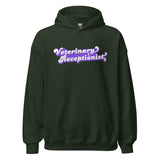Veterinary Receptionist Unisex Hoodie-I love Veterinary