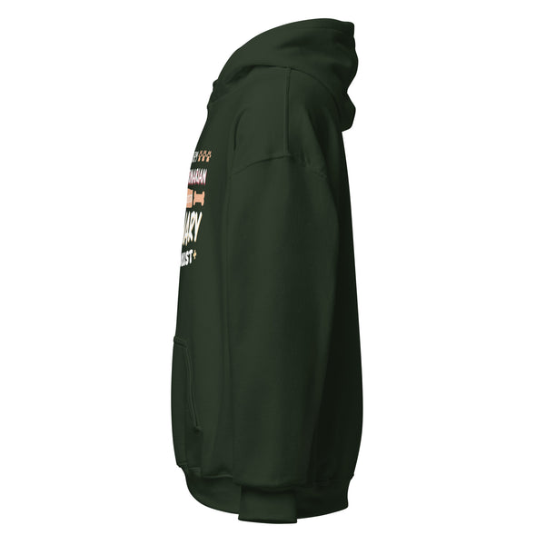 Exhausted veterinary receptionist Unisex Hoodie-I love Veterinary