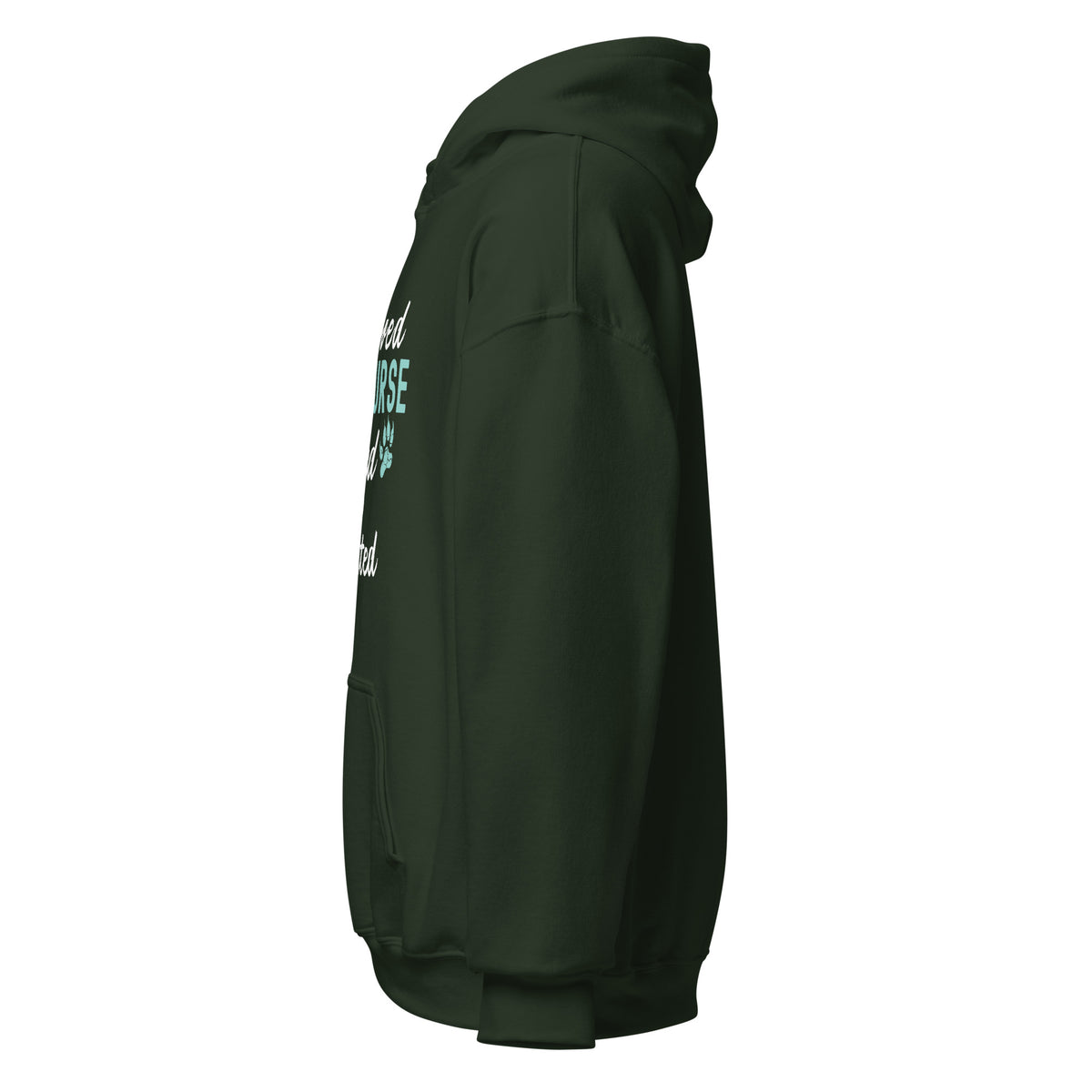 Vet Nurse Inked and Educated Unisex Hoodie-I love Veterinary
