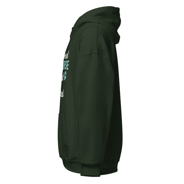 Vet Nurse Inked and Educated Unisex Hoodie-I love Veterinary