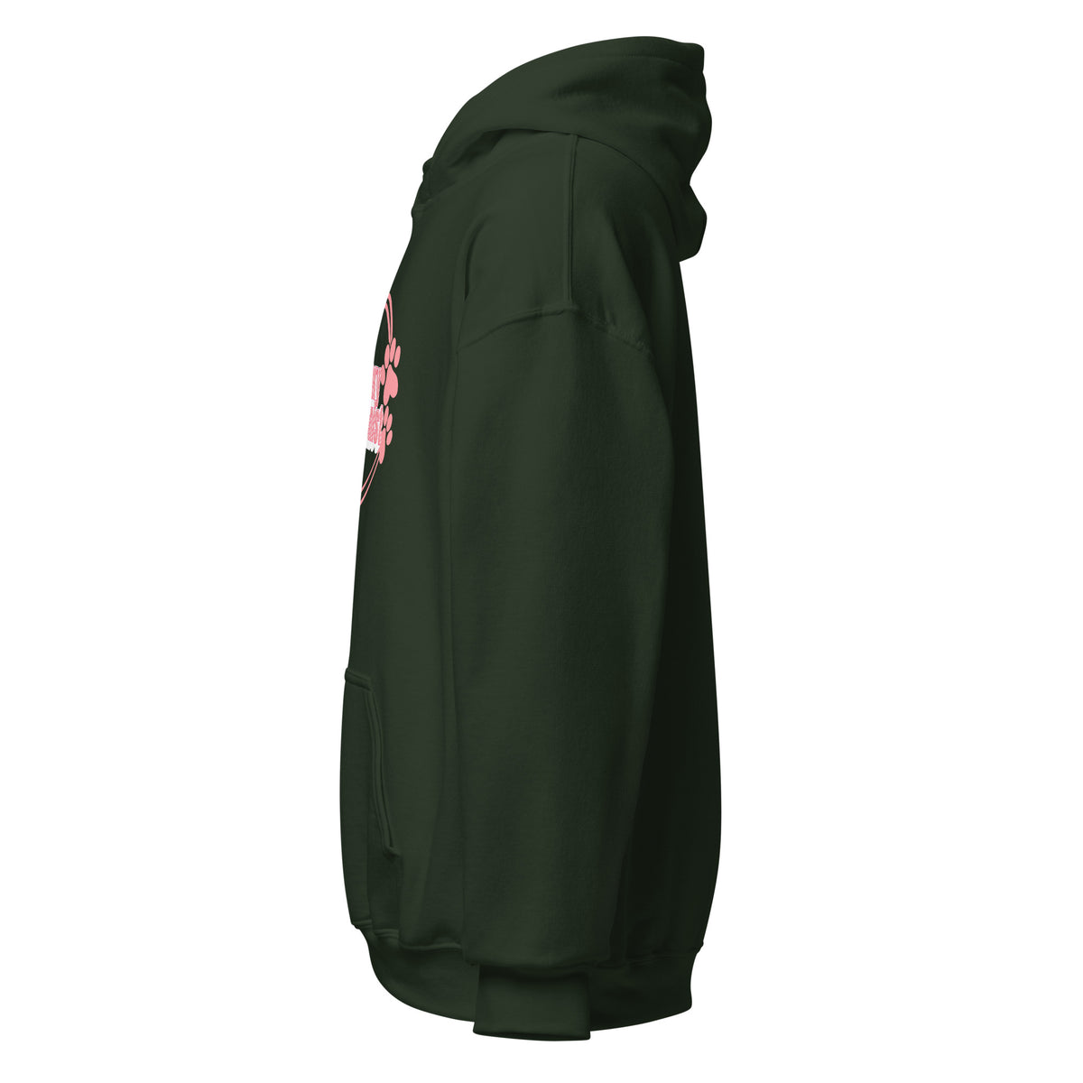 Vet Receptionist circle two paws Unisex Hoodie-I love Veterinary