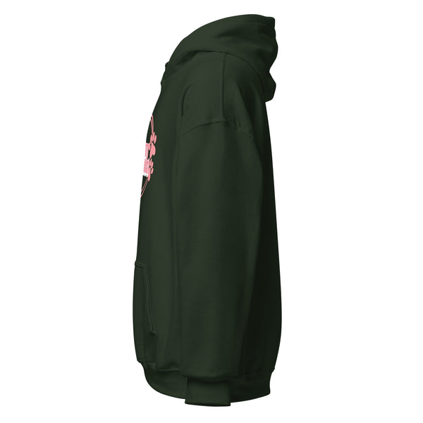 Vet Receptionist circle two paws Unisex Hoodie-I love Veterinary