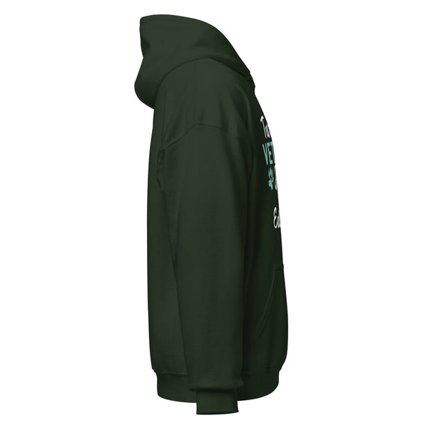 Vet Nurse Inked and Educated Unisex Hoodie-I love Veterinary