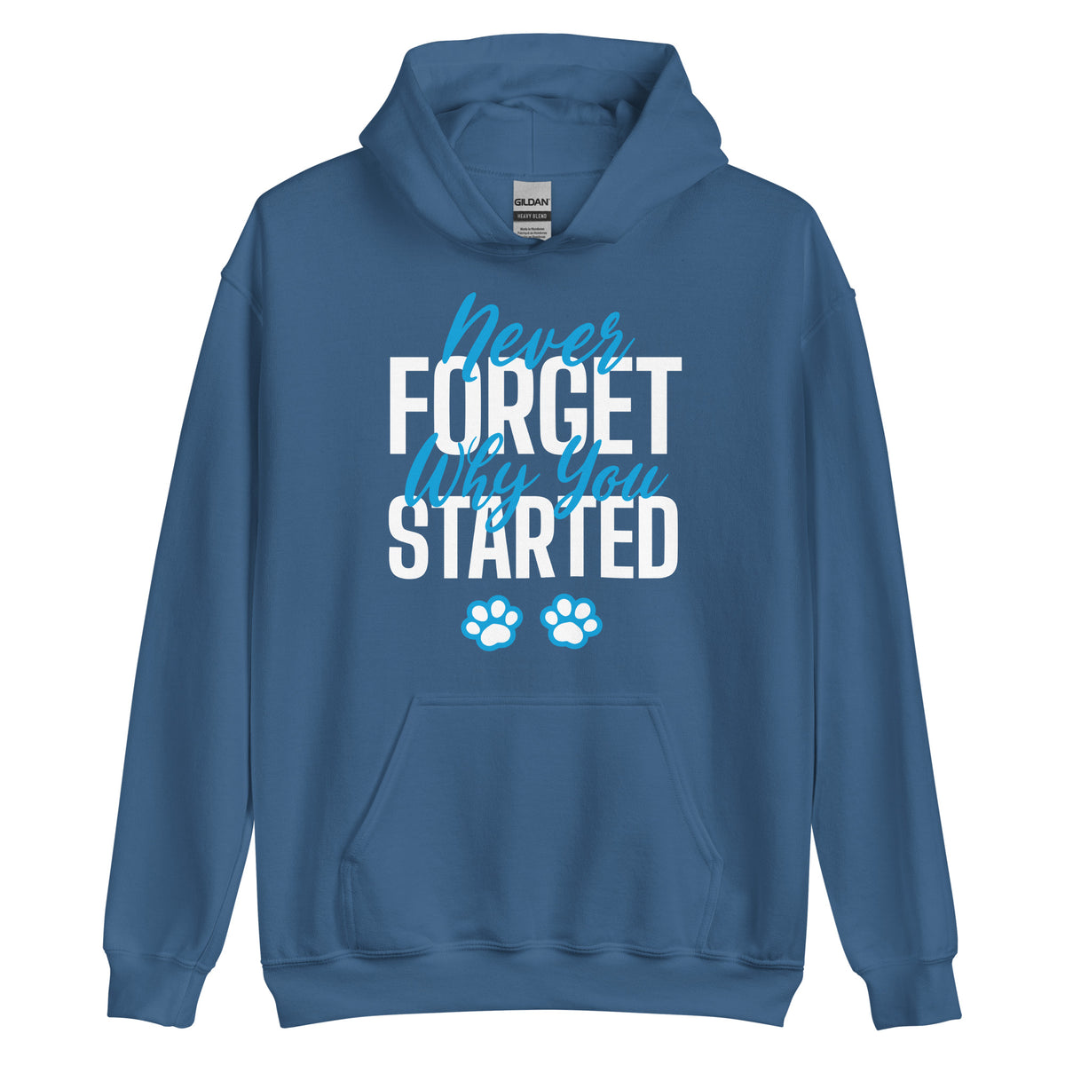 Never forget why you started Unisex Hoodie-Unisex Hoodie | Gildan 18500-I love Veterinary